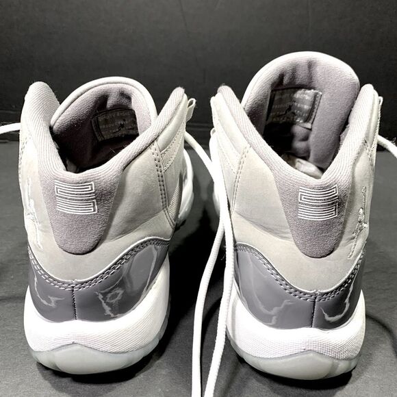 Jordan 11 Retro Cool Grey Sneakers Shoe Size 6.5 Womens or Youth-5Y - Picture 6 of 8